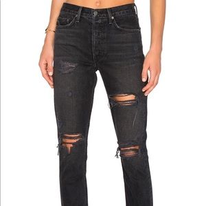 GRLFRND The Karolina Butt Rip Jeans. New with tags